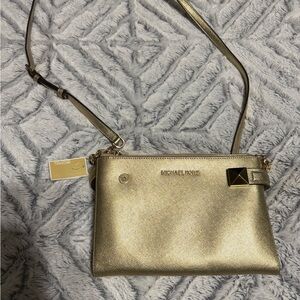 Michael Kors Karla Medium East West Leather Crossbody NEW!